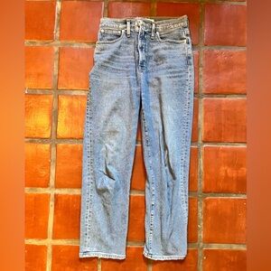 Madewell, perfect vintage cropped jeans